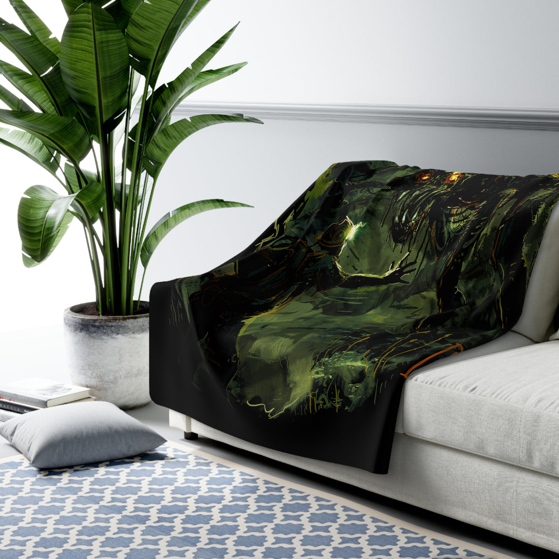 From The Shadows Fleece Blanket